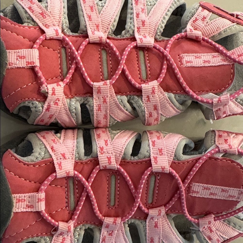 Breast Cancer Pink Sandal Size 7 - Picture 2 of 5